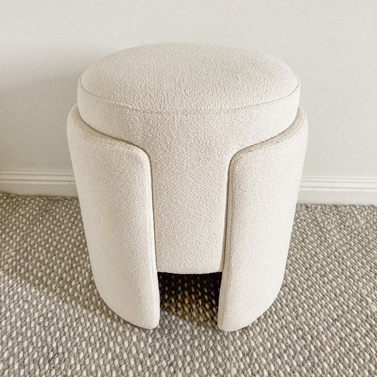The Otto Stool Chair - Boucle